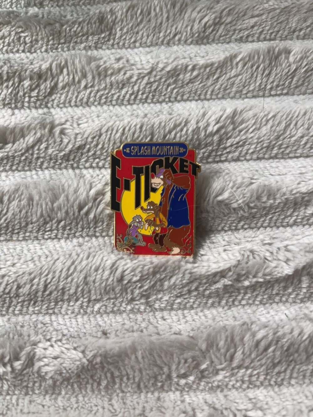 2000 Disney Splash Mountain E-Ticket Limited Edition Pin